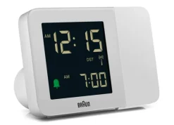 BRAUN Funkwecker 13 cm weiß