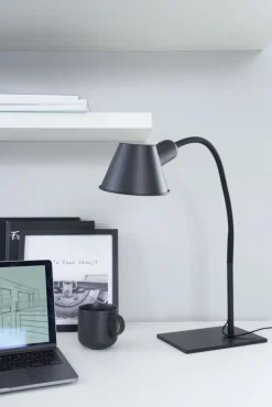 BRILONER LED Schreibtischlampe BRELLO schwarz