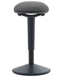 Bürohocker dunkelgrau/ schwarz