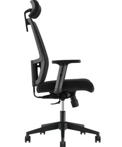 Bürostuhl 65 x 125 x 59 cm schwarz