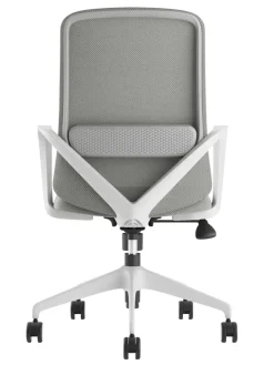 Bürostuhl ATLANTA grau/ alufarbig