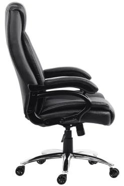 Bürostuhl AUSTIN schwarz/ chromfarbig