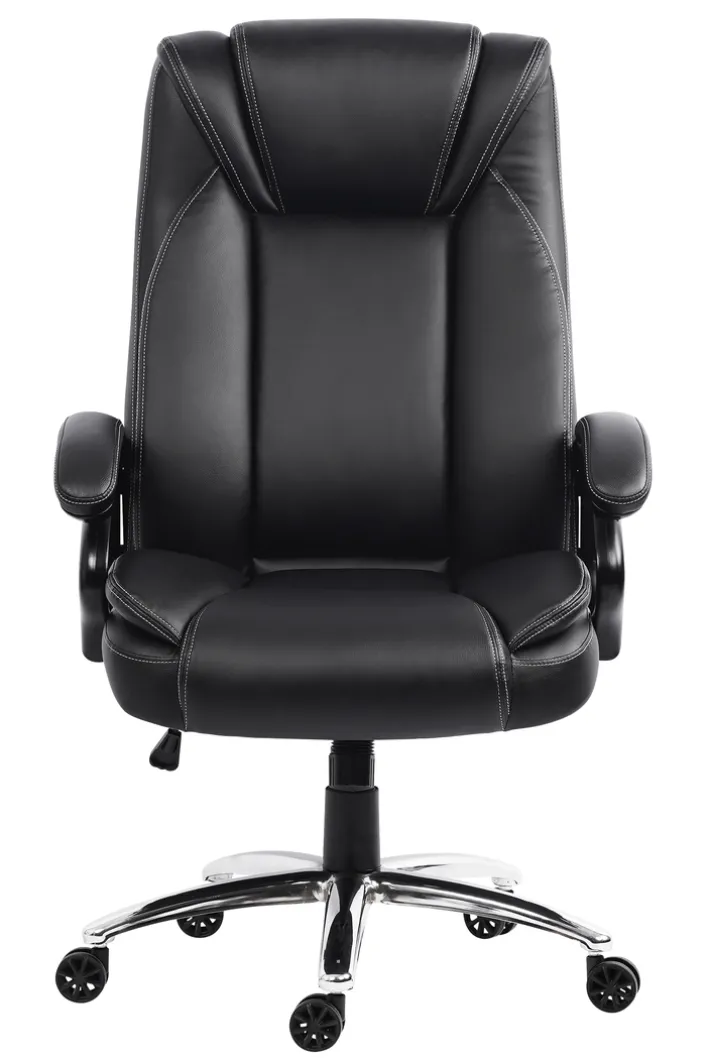 Bürostuhl AUSTIN schwarz/ chromfarbig