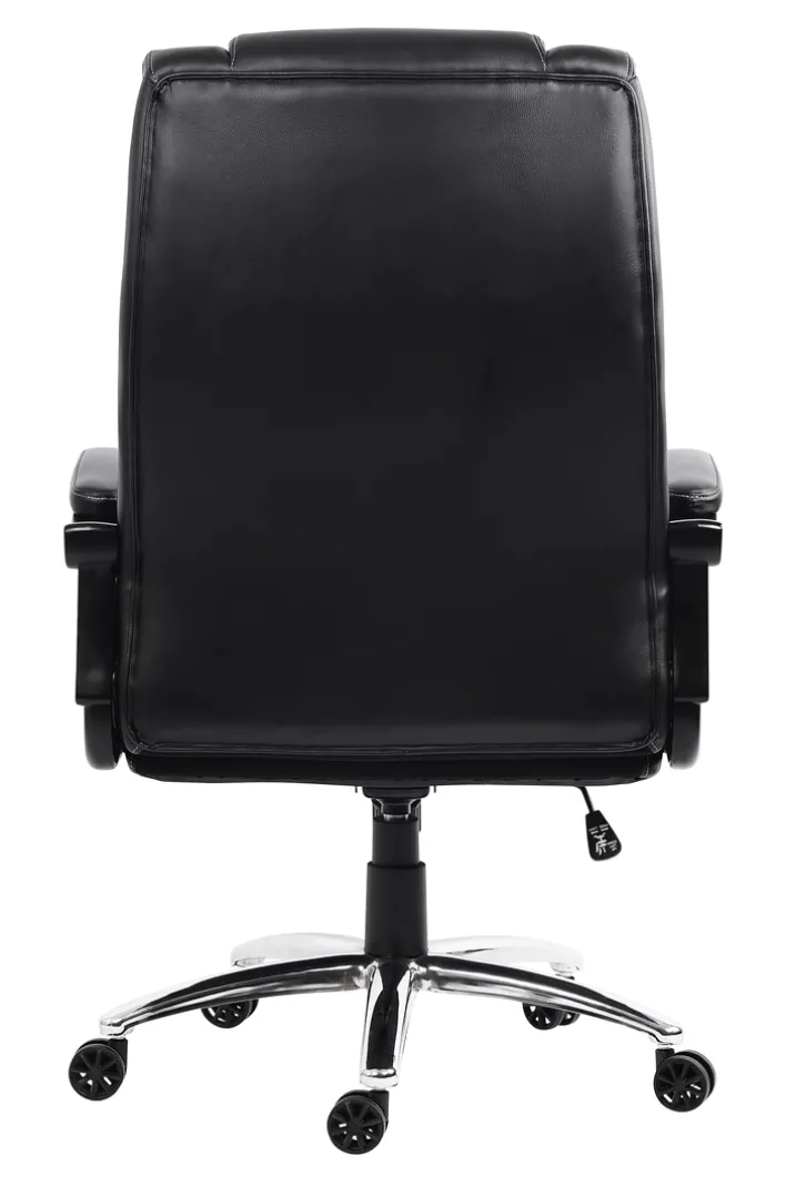 Bürostuhl AUSTIN schwarz/ chromfarbig