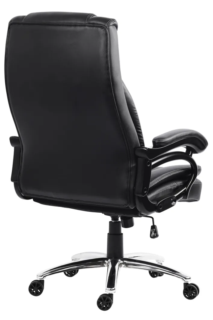 Bürostuhl AUSTIN schwarz/ chromfarbig