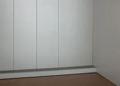 Buffet NICLAS 5.1 90x190x45 cm Massivholz grau/braun