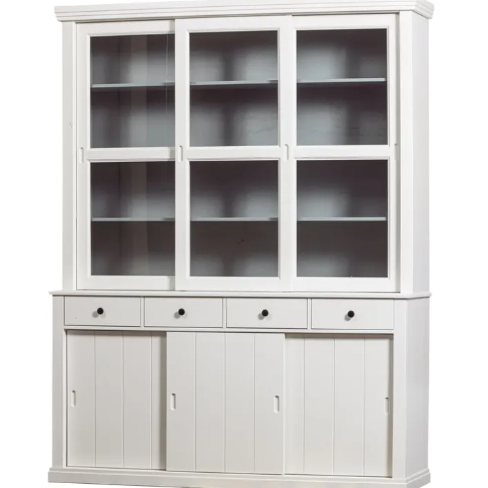 Buffetschrank LAGOS 166 x 214 cm weiß