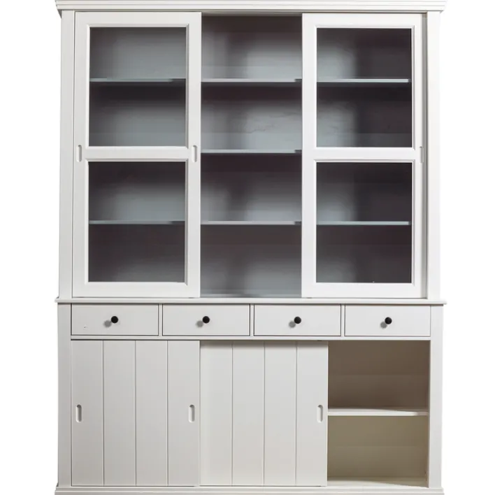 Buffetschrank LAGOS 166 x 214 cm weiß