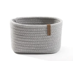casaNOVA Aufbewahrungskorb 12 cm hellgrau