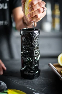 casaNOVA Becher-Set TIKI 4-teilig mehrfarbig Dolomit