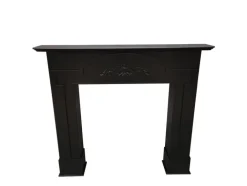 casaNOVA Kaminumrandung MITTERNACHT 122 cm schwarz