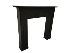 casaNOVA Kaminumrandung MITTERNACHT 122 cm schwarz