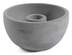 casaNOVA Kerzenständer 10 cm grau