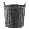 casaNOVA Korb mit 2 Henkel MITTERNACHT 41 cm
