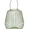 casaNOVA Laterne 23 cm grün