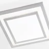 casaNOVA LED Deckenlampe CLIPPER III silberfarbig