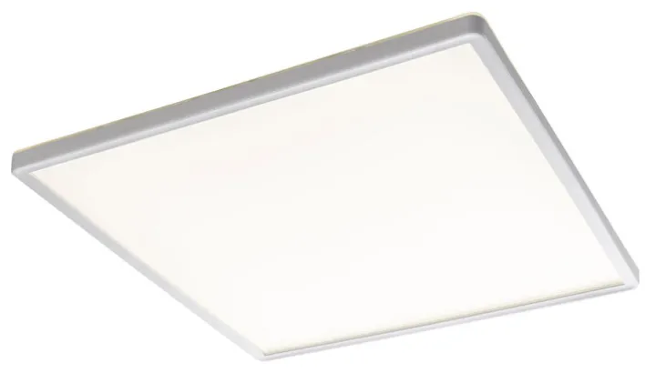 casaNOVA LED Deckenlampe PLAIN 42 x 42 cm weiß