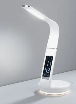 casaNOVA LED Schreibtischleuchte SWING P. II weiß