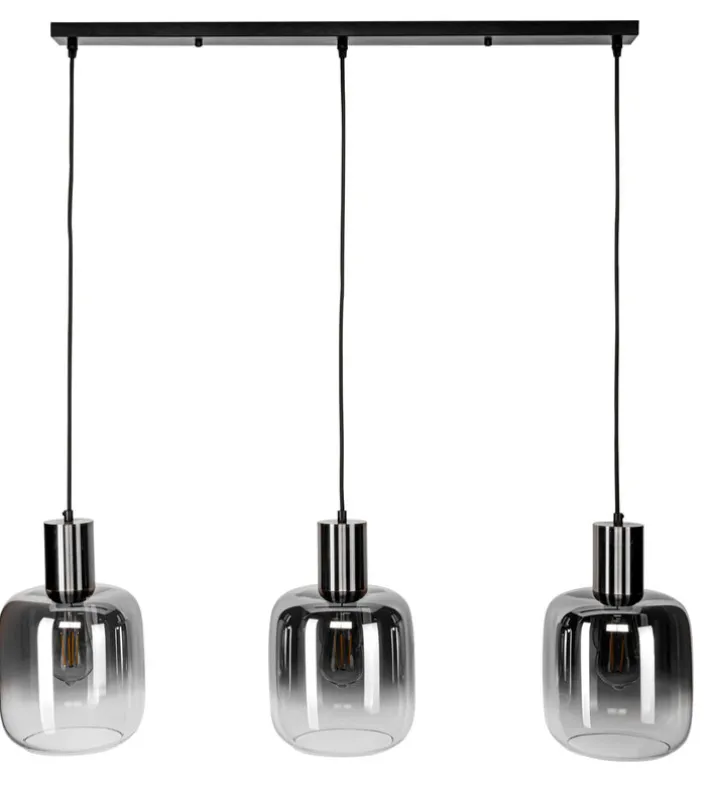 casaNOVA Retrofit Balkenpendel SVENJA 3-flg anthrazit