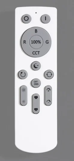 casaNOVA Smart Home CCT LED Deckenlampe COLORES 30 x 30 cm weiß