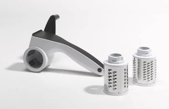 casaNOVA Trommelreibe Kunststoff/Edelstahl