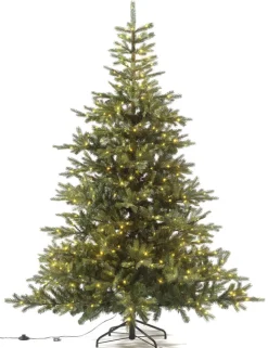 casaNOVA Weihnachten Tannenbaum mit LED Beleuchtung GRANDIS 210 cm
