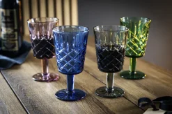 casaNOVA Weinglas KRISTALL 300 ml blau