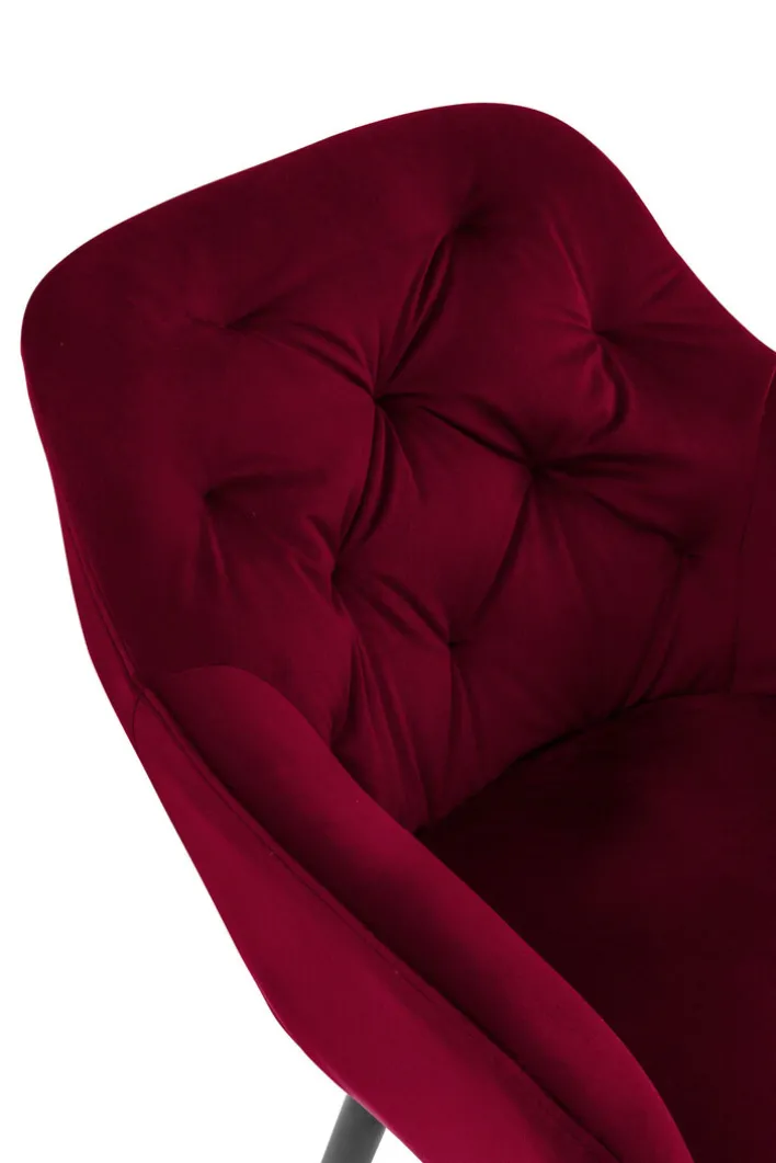 CASAVANTI Armlehnstuhl Samt rot