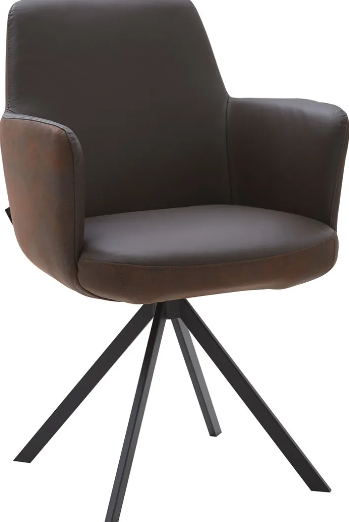 CASAVANTI Armlehnstuhl VERONA II dunkelbraun