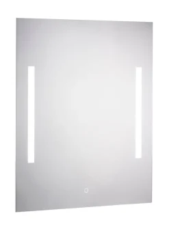 CASAVANTI Badspiegel beleuchtet mit LED 60 x 80 x 2,5 cm Spiegelglas