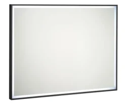 CASAVANTI Badspiegel FLORA 90 x 70 cm schwarz