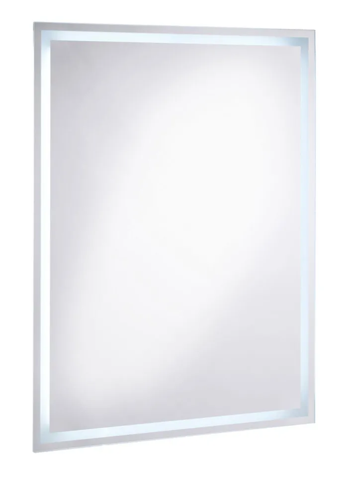 CASAVANTI Badspiegel mit 144 LED-Lampen 60 x 80 cm Spiegelglas