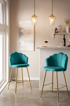 CASAVANTI Barhocker 2er Set grün