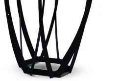 CASAVANTI Beistelltisch MAYA 1 50 x 50 x 50 cm grau/schwarz