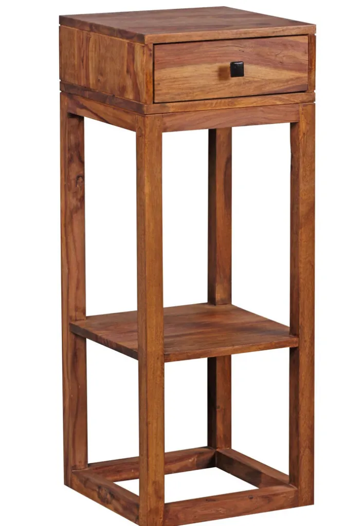 CASAVANTI Beistelltisch MUMBAI 35 x 35 cm braun