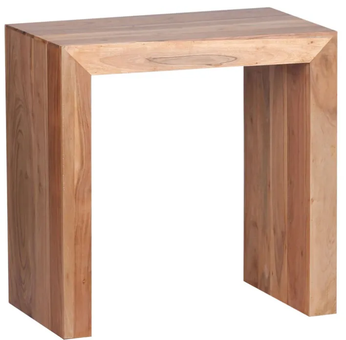 CASAVANTI Beistelltisch MUMBAI 60 x 36 cm Akazie