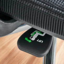 CASAVANTI Bürostuhl 68x130x68 cm Stoff schwarz