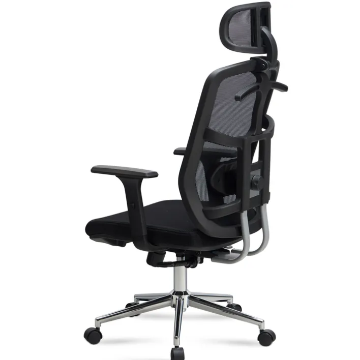 CASAVANTI Bürostuhl 68x130x68 cm Stoff schwarz