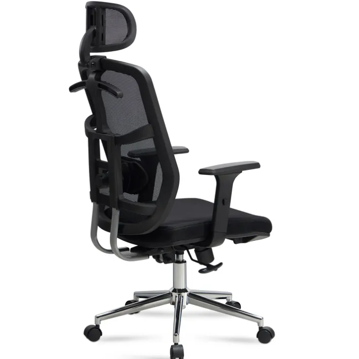 CASAVANTI Bürostuhl 68x130x68 cm Stoff schwarz