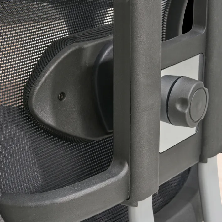 CASAVANTI Bürostuhl 68x130x68 cm Stoff schwarz