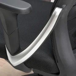 CASAVANTI Bürostuhl 65x123x65 cm Stoff schwarz