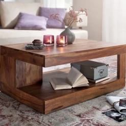 CASAVANTI Couchtisch 60 x 90 cm Sheesham massiv