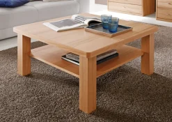 CASAVANTI Couchtisch ANDORRA Asteiche furniert ca. 80 x 43 x 80 cm