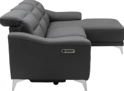 CASAVANTI Ecksofa ASTI dunkelgrau