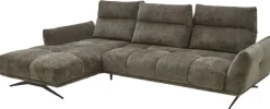 CASAVANTI Ecksofa GIOVANNI olivgrün