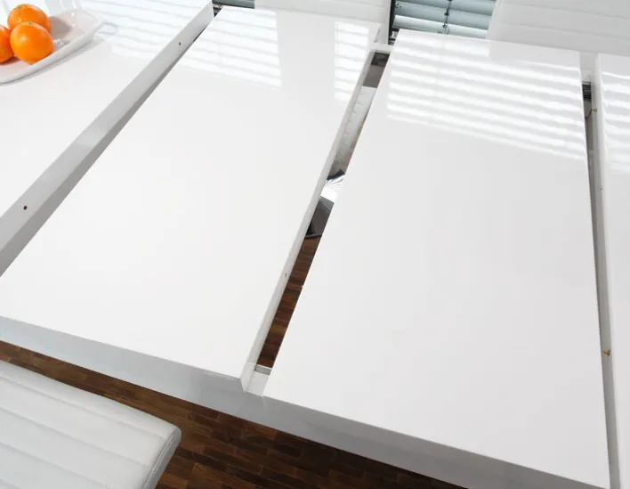 CASAVANTI Esstisch 180-260 x 90 cm weiß