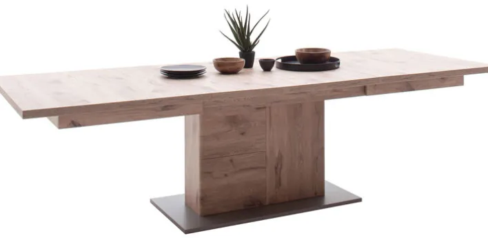 CASAVANTI Esstisch MODENA 180 - 280 x 100 cm Viking Oak