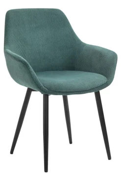 CASAVANTI Esszimmerstuhl 2er Set grün/schwarz