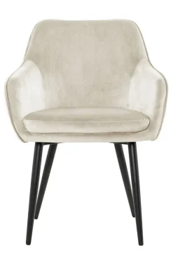 CASAVANTI Esszimmerstuhl Samt creme