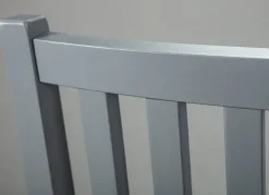 CASAVANTI Esszimmerstuhl NICLAS 7.1 2er Set Massivholz grau